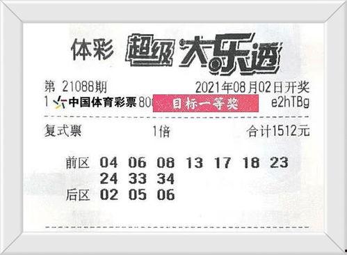 查88期大乐透开奖结果,惊喜连连，大奖花落谁家？